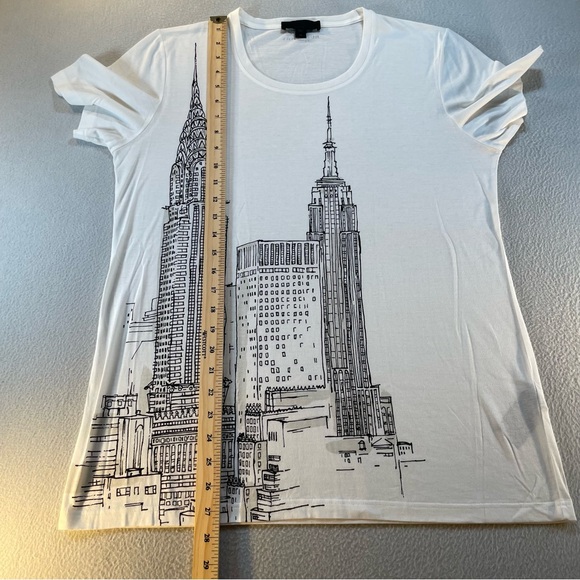 Burberry Prorsum Unisex Skyline T Shirt Size Medium - Picture 9 of 9